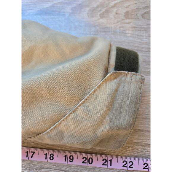 VINTAGE ABERCROMBIE & FITCH Sentinel Tactical Cargo Field Jacket Small Y2K Rare - Picture 15 of 16